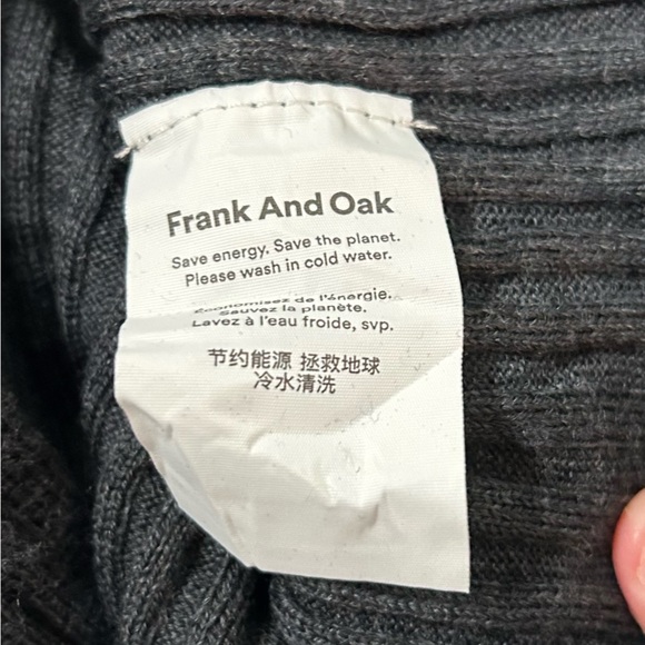 Frank and Oak Merino Wool Turtleneck Long Sleeve Dress - medium EUC - Picture 8 of 9